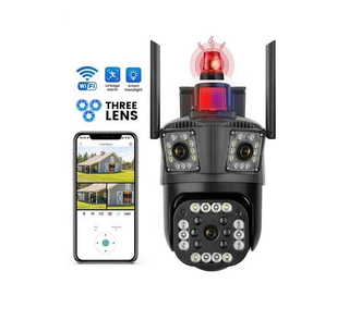 دوربین سیمکارتی مداربسته3 لنز مجزا SF4-SIMCARD T3LENSE 4G 8MG