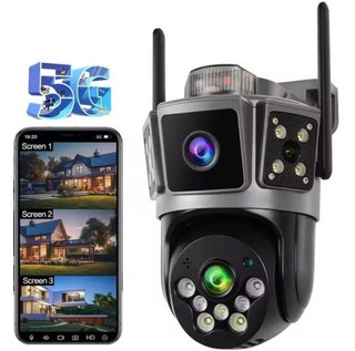 دوربین سیمکارتی OKAM PRO سه تصویر SF4-OKAM 4GT3 WIDE LENSE CK 9MG انتقال تصویر با نت ملی با آدابتور